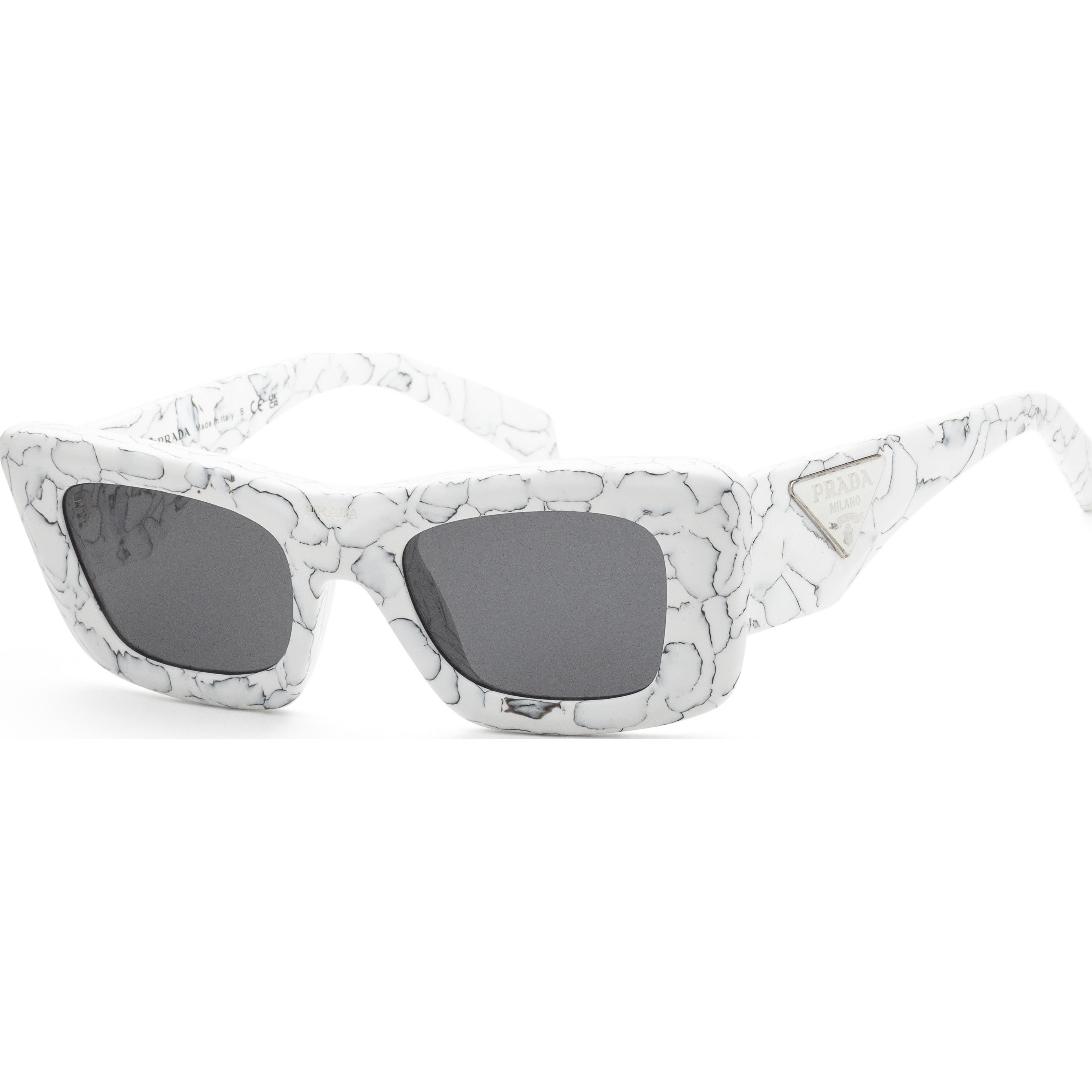 Marble Gray White Charleston Sunglasses