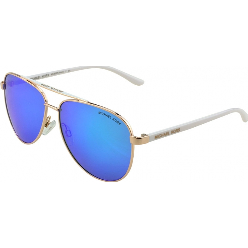 michael kors aviator sunglasses blue